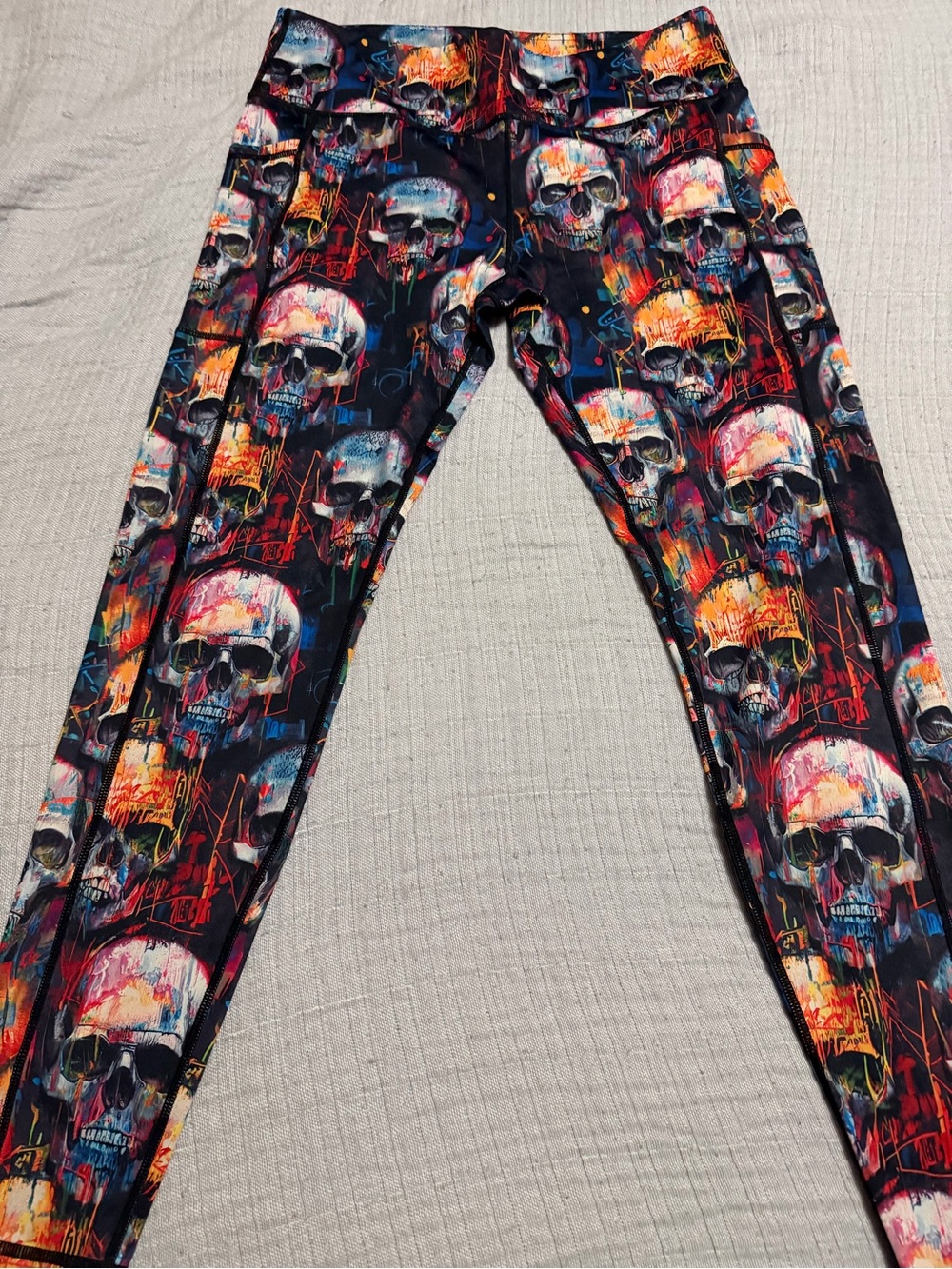 Women’s XL Death by Art leggings